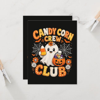 Candy Corn Crew Geist Halloween Einladung