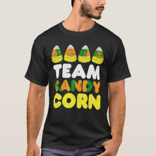 Candy Corn Crew Halloween Candy Corn Funny Squad T-Shirt