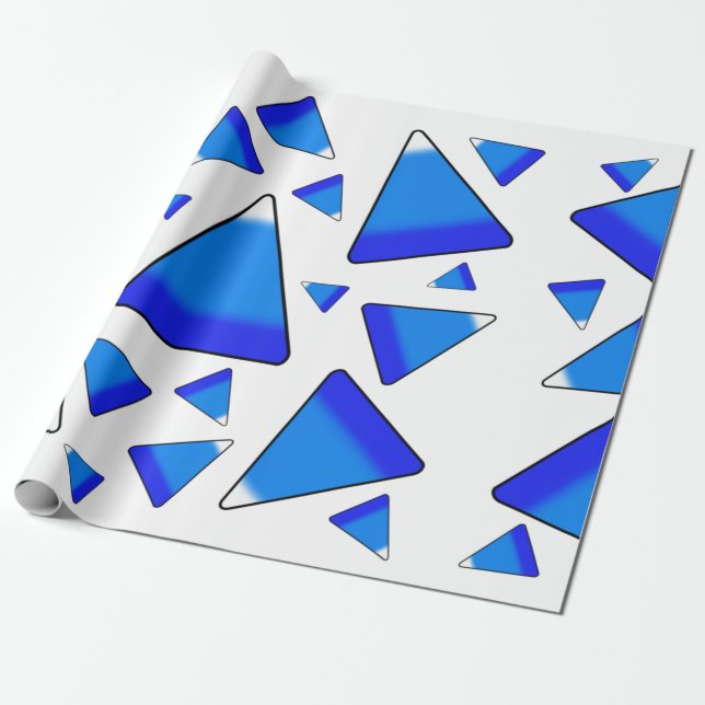Candy Corn Dark Blues Geschenkpapier (Ungerollt)
