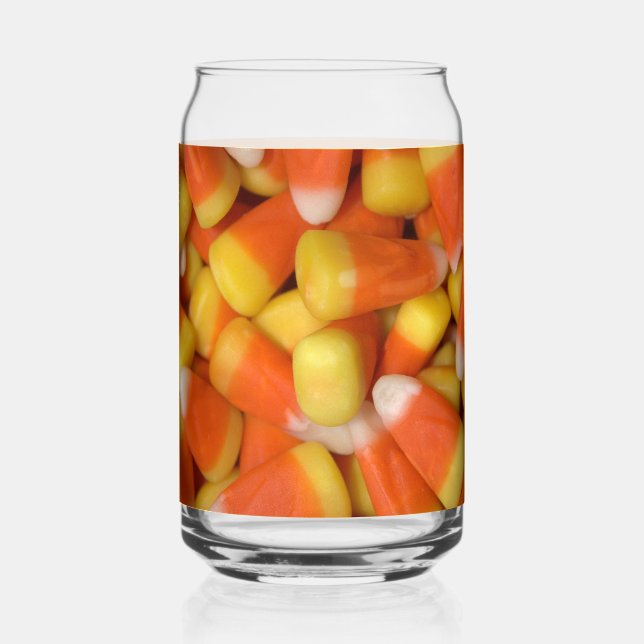 Candy Corn Design Dosenglas (Vorderseite)