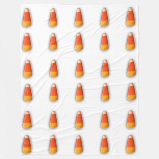 Candy Corn Fleece Blanket (Vorderseite)