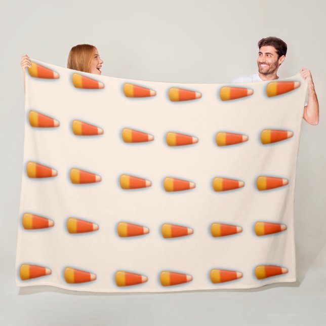 Candy Corn Fleece Blanket 60"x 80" (Beispiel)
