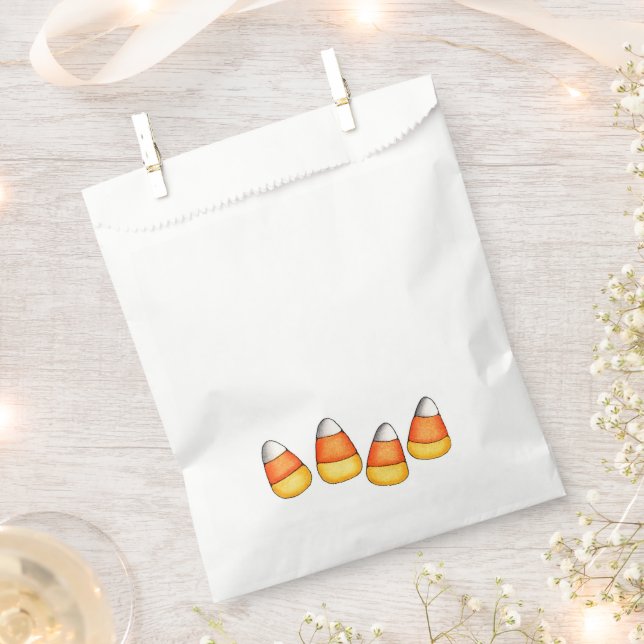 Candy Corn Geschenktütchen (Ausgeschnitten)