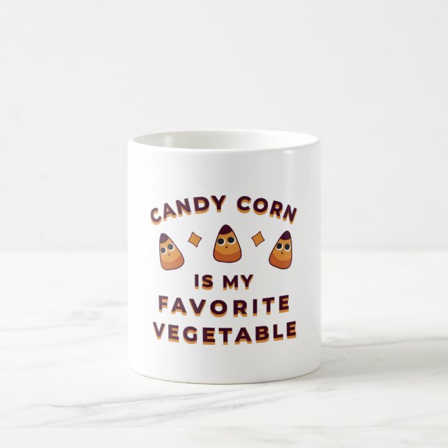 Candy Corn Halloween Kaffeetasse (Mittel)