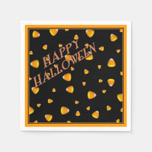 Candy Corn Halloween-Party Napkins Serviette