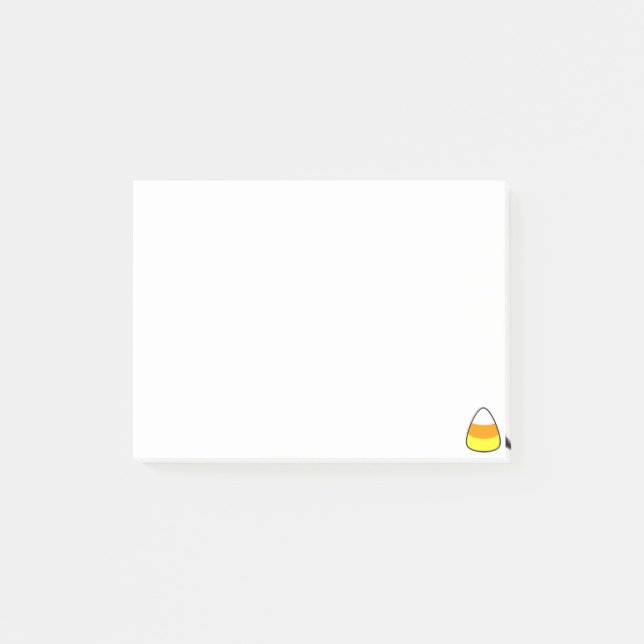 Candy Corn Halloween Post-it Notes Post-it Klebezettel (Vorderseite)