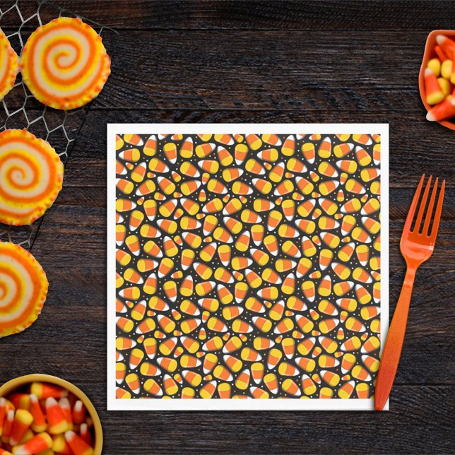 Candy Corn Halloween Serviette (Von Creator hochgeladen)