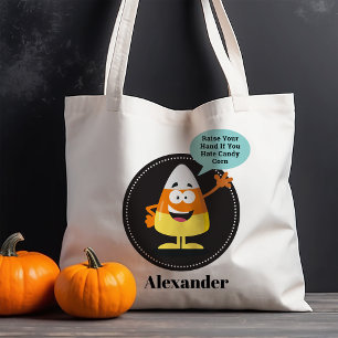 Candy Corn Hater Personalisiert Halloween Tragetasche