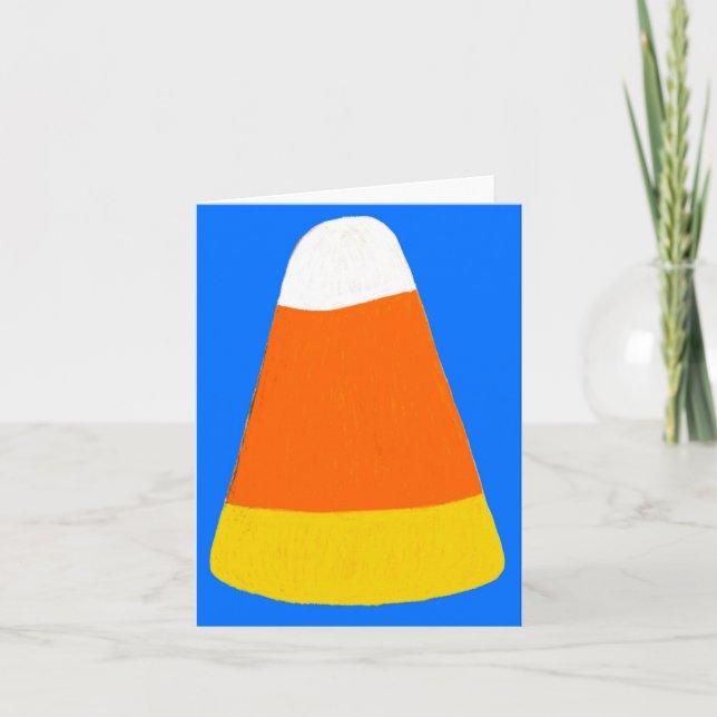 Candy Corn Karte (Vorderseite)