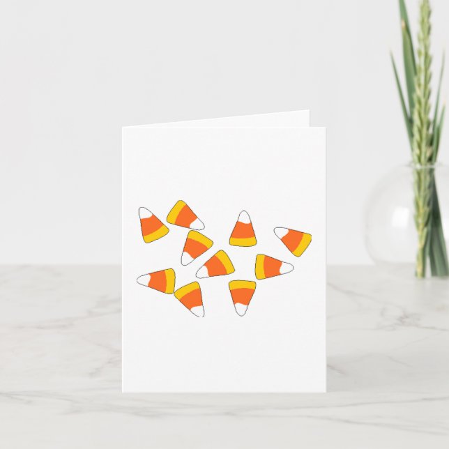 Candy Corn Karte (Vorderseite)