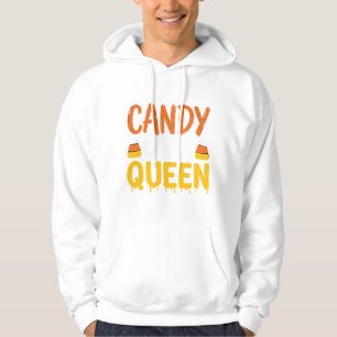 Candy Corn Königin Halloween Grafik_1 Hoodie