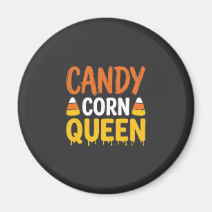 Candy Corn Königin Halloween Grafik_1 Magnet