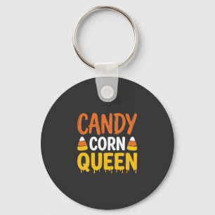 Candy Corn Königin Halloween Grafik_1 Schlüsselanhänger