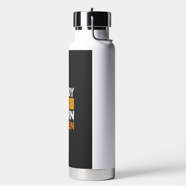 Candy Corn Königin Halloween SVG Design Trinkflasche (Links)