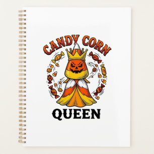Candy Corn Königin Vintage Halloween Süßigkeiten S Planer