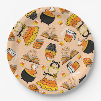 Candy Corn Magic Halloween Papierplatte Pappteller