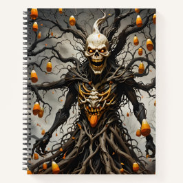 Candy Corn Man Notebook Notizbuch