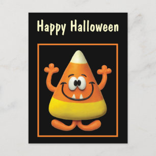 Candy Corn Monster Postkarte