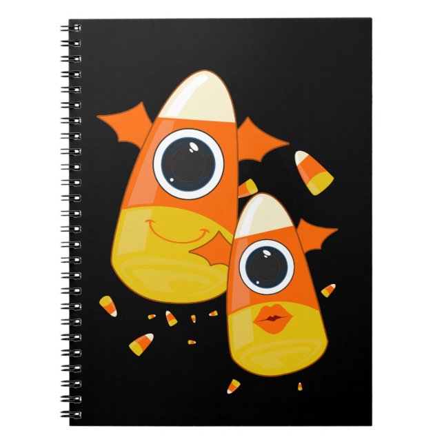 Candy Corn Monsters Notizblock (Vorderseite)