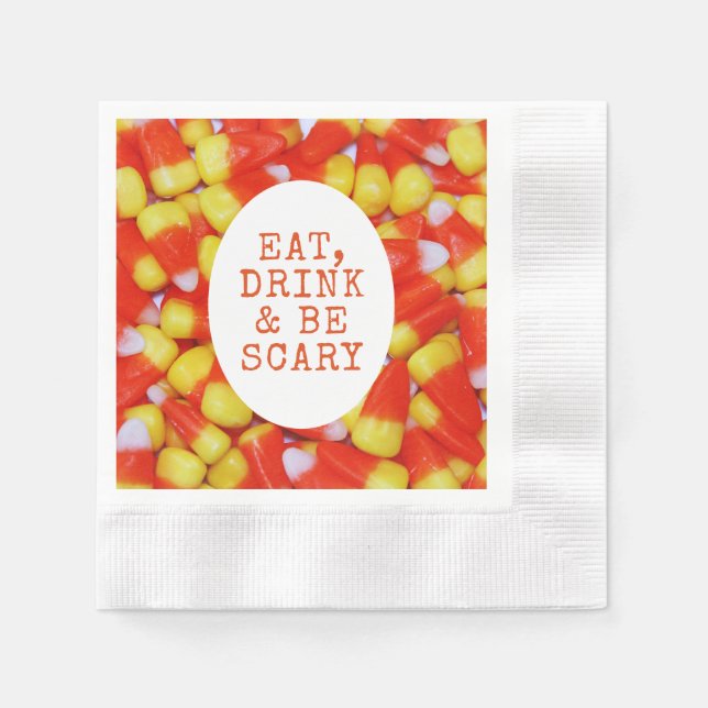 Candy Corn Napkins Serviette (Vorderseite)