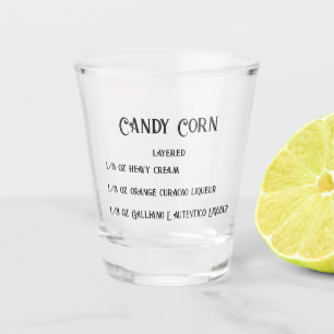 Candy Corn Novelty Petal Press Co Shot Glass Schnapsglas