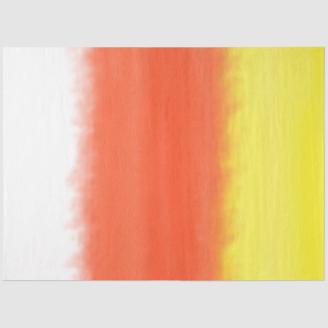 Candy Corn Ombre Seidenpapier (Vorderseite)