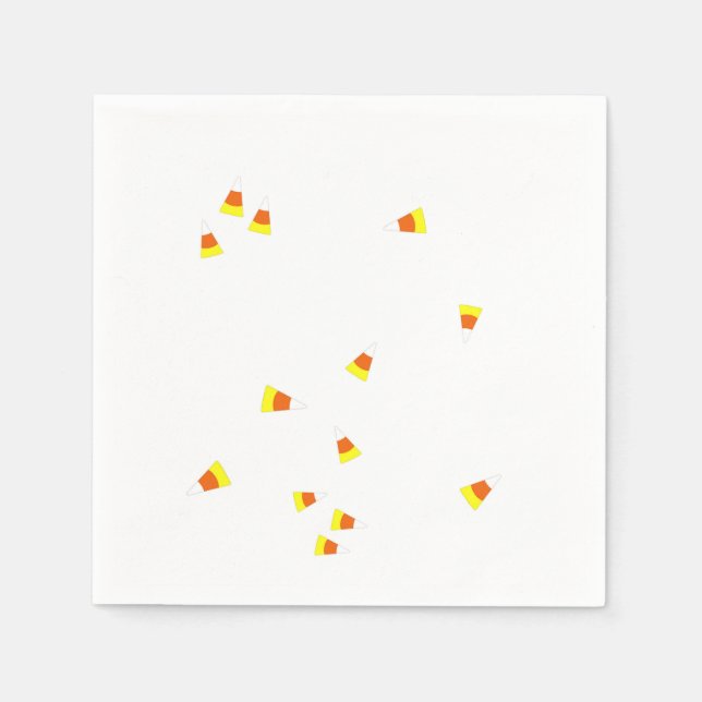 Candy Corn Paper Napkin Serviette (Vorderseite)