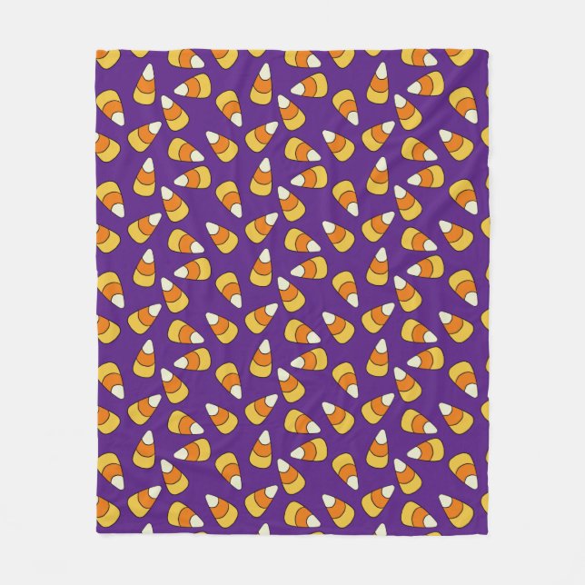Candy Corn Pattern Fleecedecke (Vorderseite)