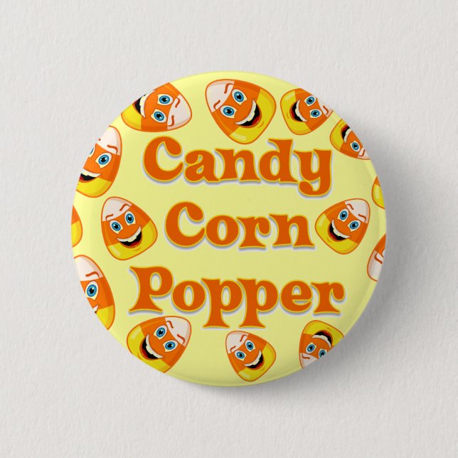 Candy Corn Popper Button (Vorderseite)