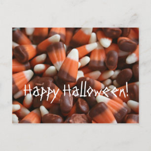 Candy Corn Postcard Postkarte