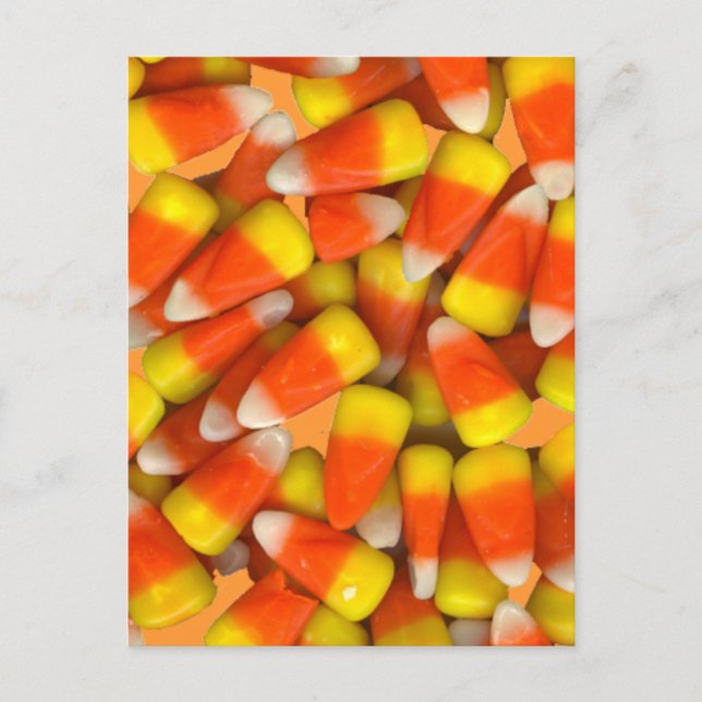 Candy Corn Postcard Postkarte (Vorderseite)