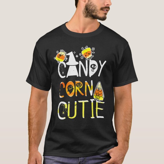 Candy Corn Süsse Halloween Kostüm 2022 National D T-Shirt (Vorderseite)