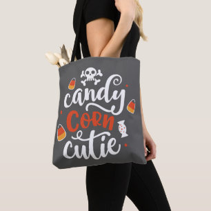 Candy Corn Süsse Modern Fun Gray Halloween