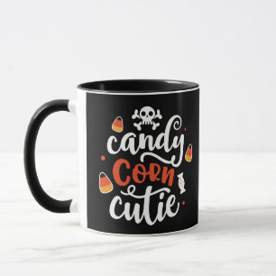 Candy Corn Süsse Niedlich und Fun Halloween Tasse