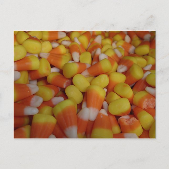 Candy Corn Traditional Postkarte (Vorderseite)