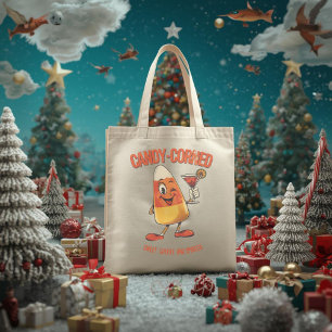 Candy-Corned – Lustiger Weihnachts-Candy-Corn-Wort Tragetasche