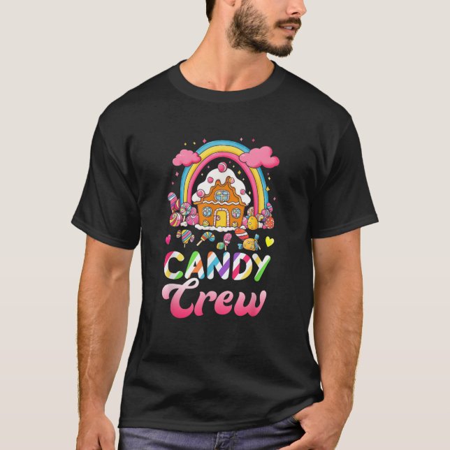 Candy Costume Candy Crew Decorations Sweetie Candy T-Shirt (Vorderseite)