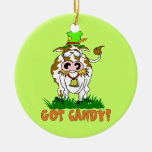 Candy Cow Ornament