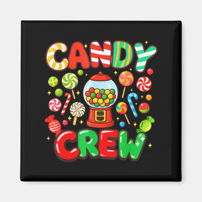 Candy Crew Candy Costume Women Candy Land Kids Swe Magnet (Vorne)