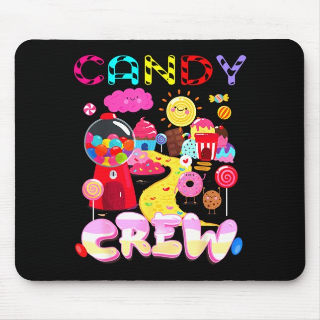 Candy Crew Candy Costume Women Candy Land Kids Swe Mousepad (Vorne)