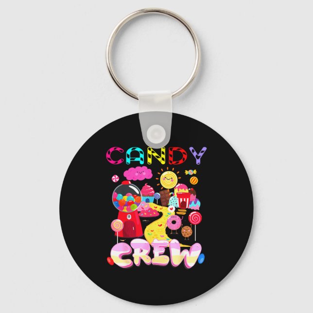 Candy Crew Candy Costume Women Candy Land Kids Swe Schlüsselanhänger (Vorderseite)