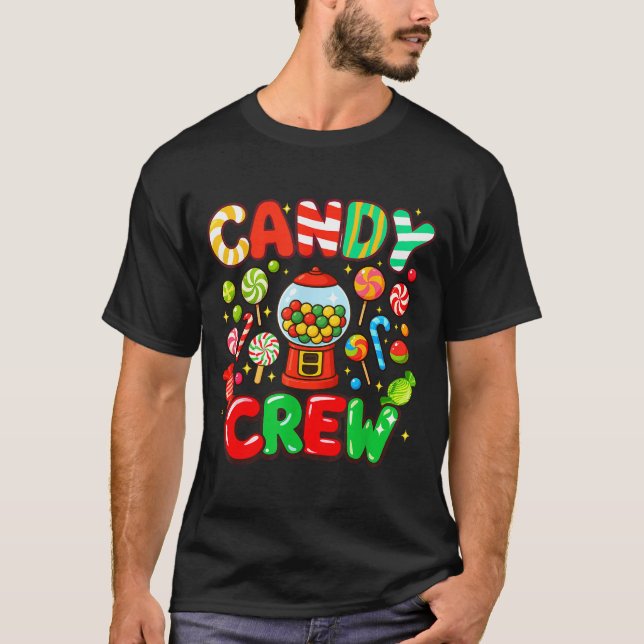 Candy Crew Candy Costume Women Candy Land Kids Swe T-Shirt (Vorderseite)