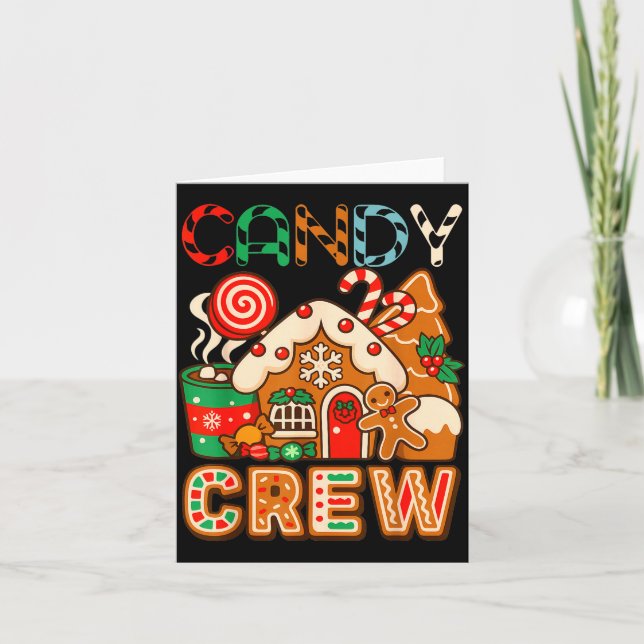 Candy Crew Candy Kostüm Frauen Candy Land Kinder S Karte (Vorderseite)
