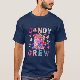 Candy Crew Dekorationen Süßigkeiten Süßigkeiten Sq T-Shirt