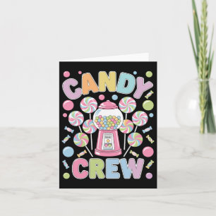 Candy Crew - Farbige Gruppenkostüme für thematisch Karte