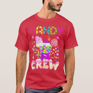 Candy Crew Kostüm Halloween Kinder Jungen Mädchen T-Shirt