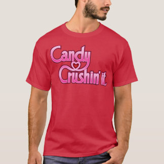 CANDY CRUSHIN IT Rosa T-Shirt