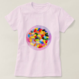 Candy farbenfrohe Gelee Lollys T-Shirt