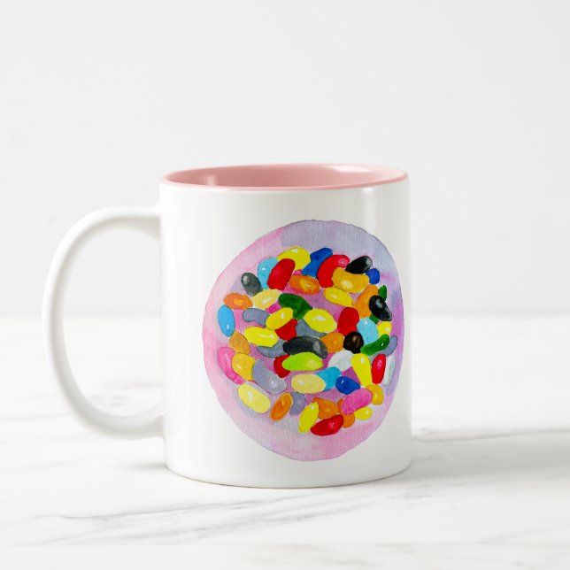 Candy farbenfrohe Gelee Lollys Zweifarbige Tasse (Links)