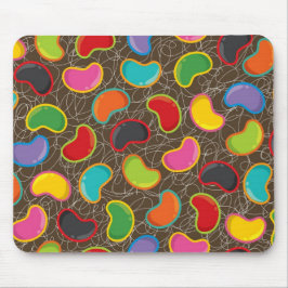 Candy Fun Retro Jellybeans Pop Mousepad